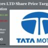 Tata Motors Share Price Target 2025
